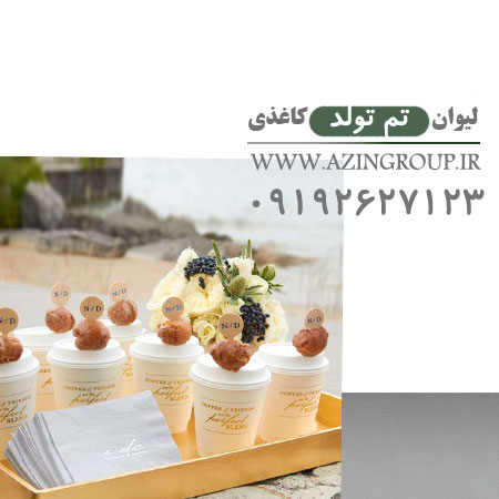 لیوان کاغذی آذین گستر البرز